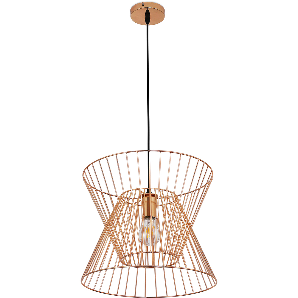  Buy Retro Ceiling Lamp - Design Pendant Lamp - Lia Gold 59908 - in the UK