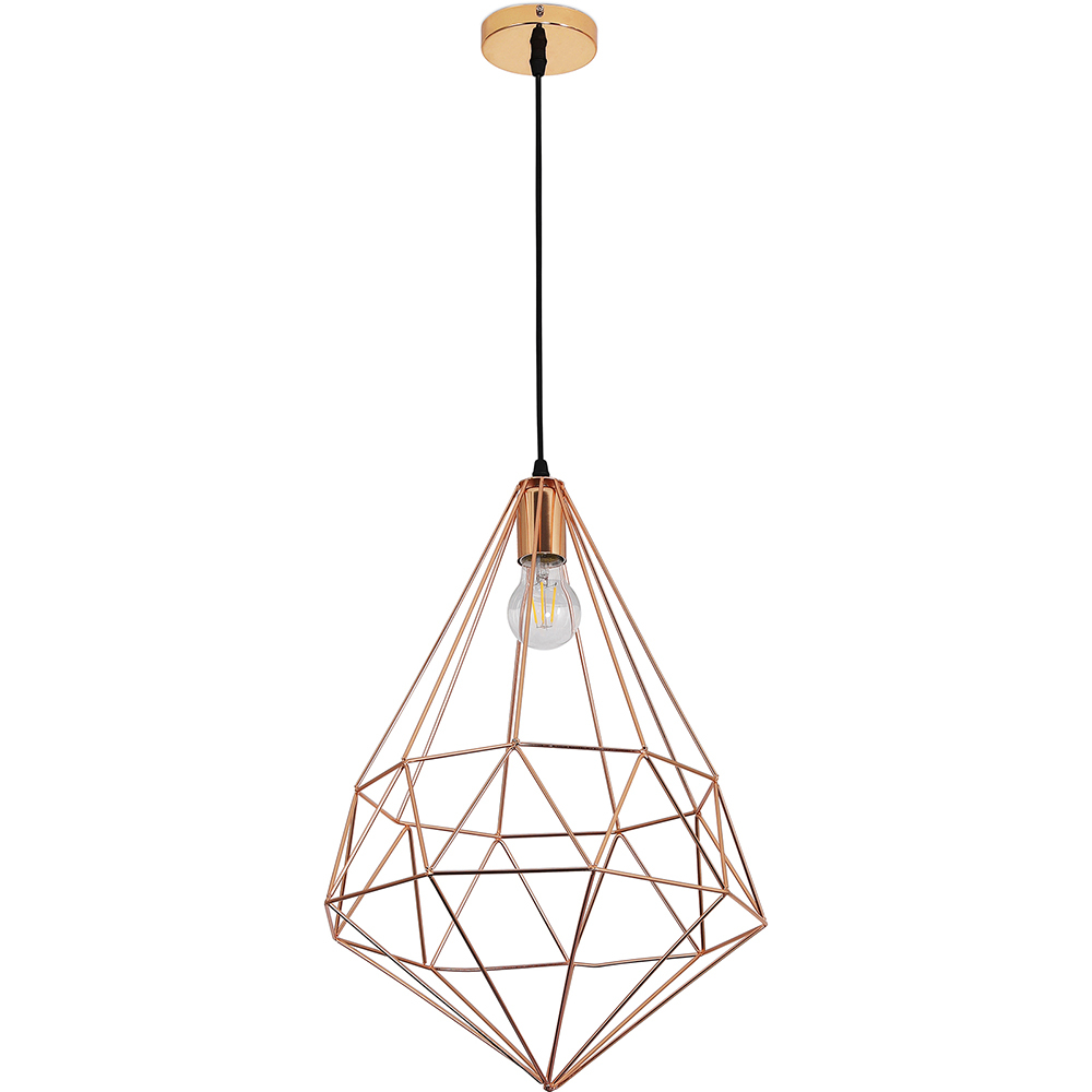  Buy  Retro Ceiling Lamp - Geometric Pendant Lamp - Yak Gold 59910 - in the UK