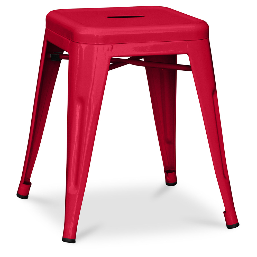  Buy Industrial Design Bar Stool - Steel - 45 cm - Stylix Red 99927809 - in the UK