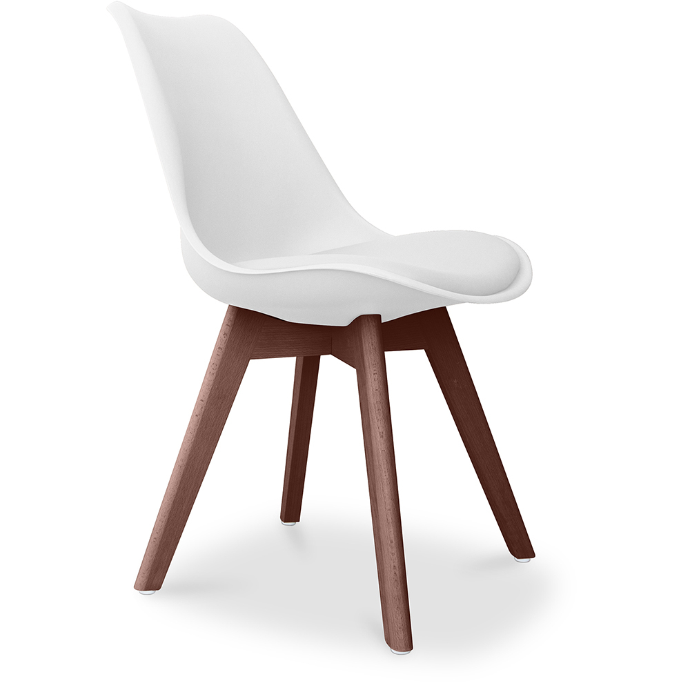  Buy Dining Chair - Scandinavian Style - Denisse White 59953 - in the UK