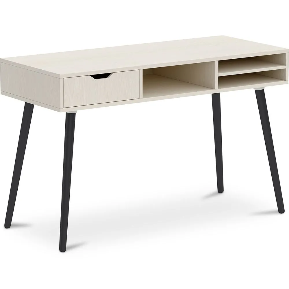Wooden Desk with Drawer - Scandinavian Design - Beckett image 8