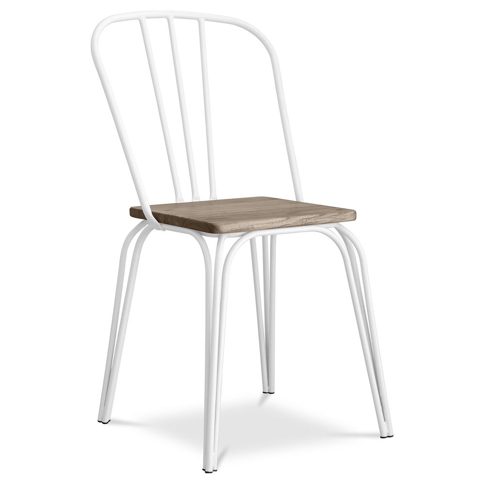 Dining Chair - Industrial Design - Wood and Metal - Lillor image 8