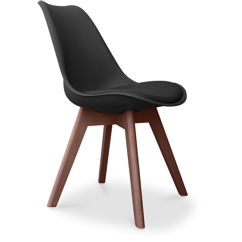  Buy Dining Chair - Scandinavian Style - Denisse Black 59953 - in the UK
