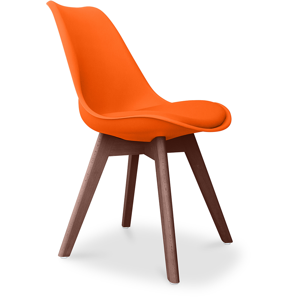  Buy Dining Chair - Scandinavian Style - Denisse Orange 59953 - in the UK