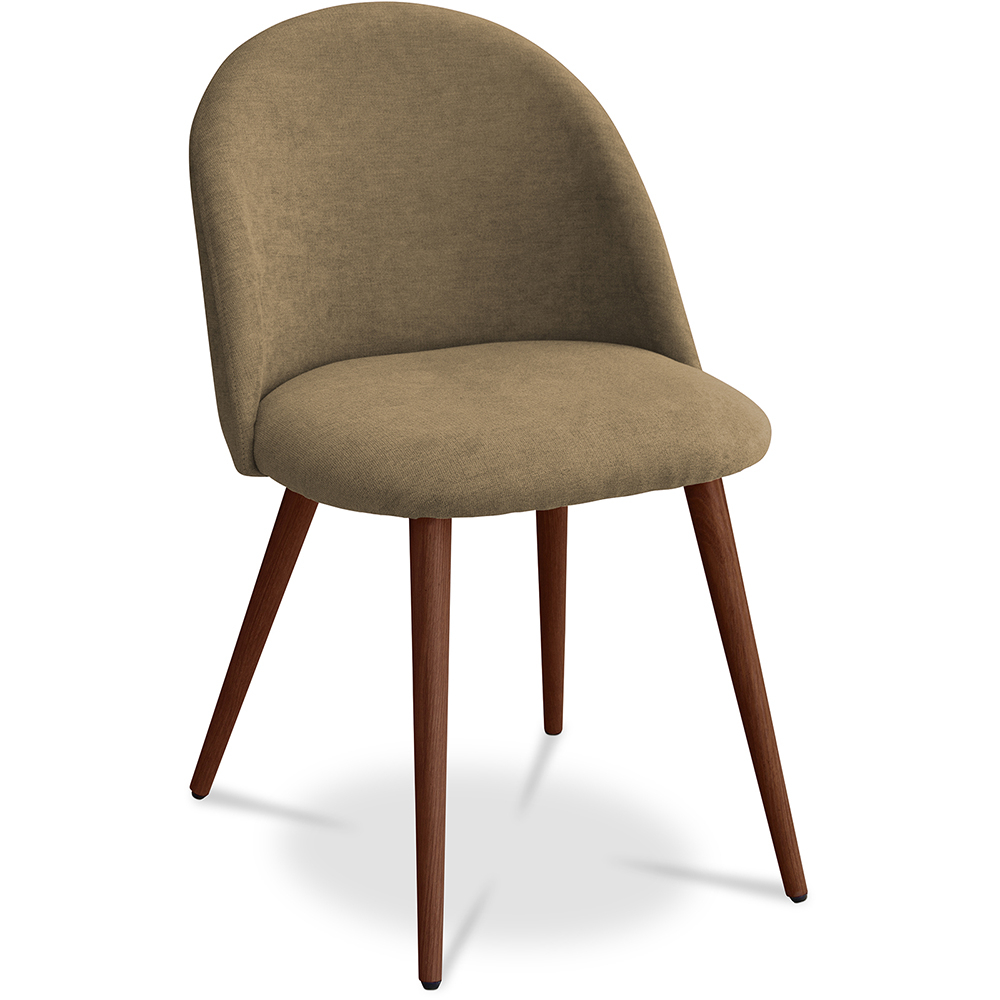  Buy Dining Chair Evelyne Scandinavian Design Premium - Dark legs Taupe 58982 - in the UK