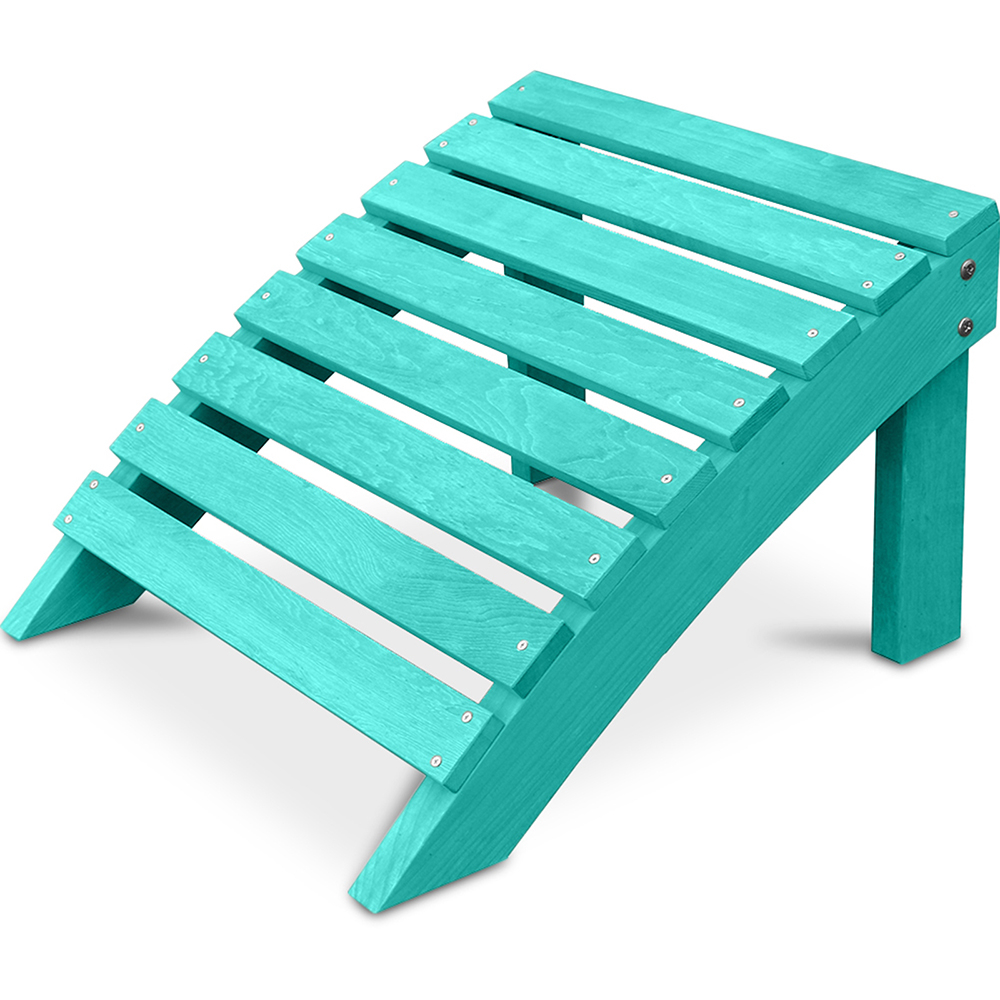  Buy Wooden Footstool for Garden Chair - Alana Green 60006 - in the UK