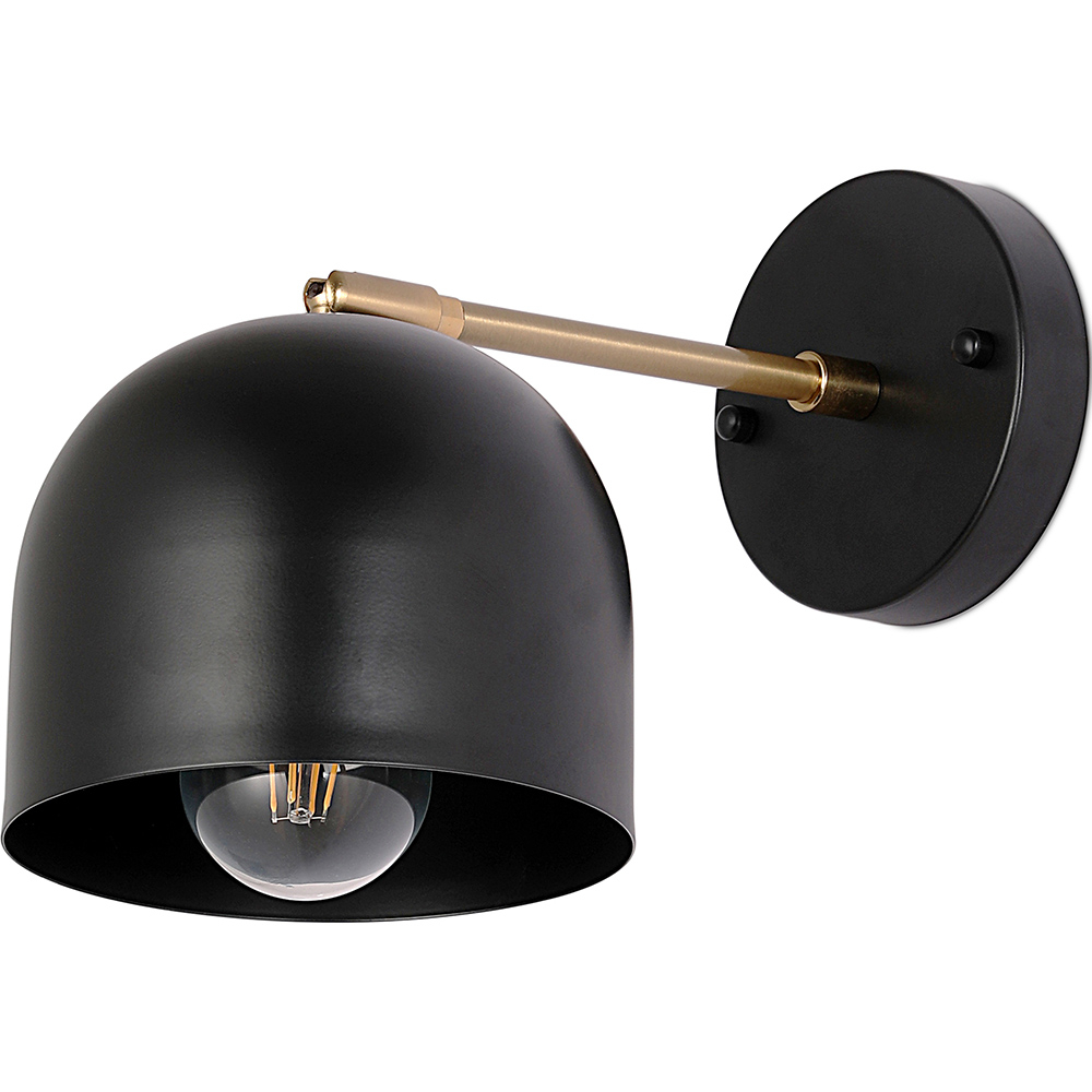  Buy  Wall Sconce Lamp - Metal - Bleni Black 60025 - in the UK