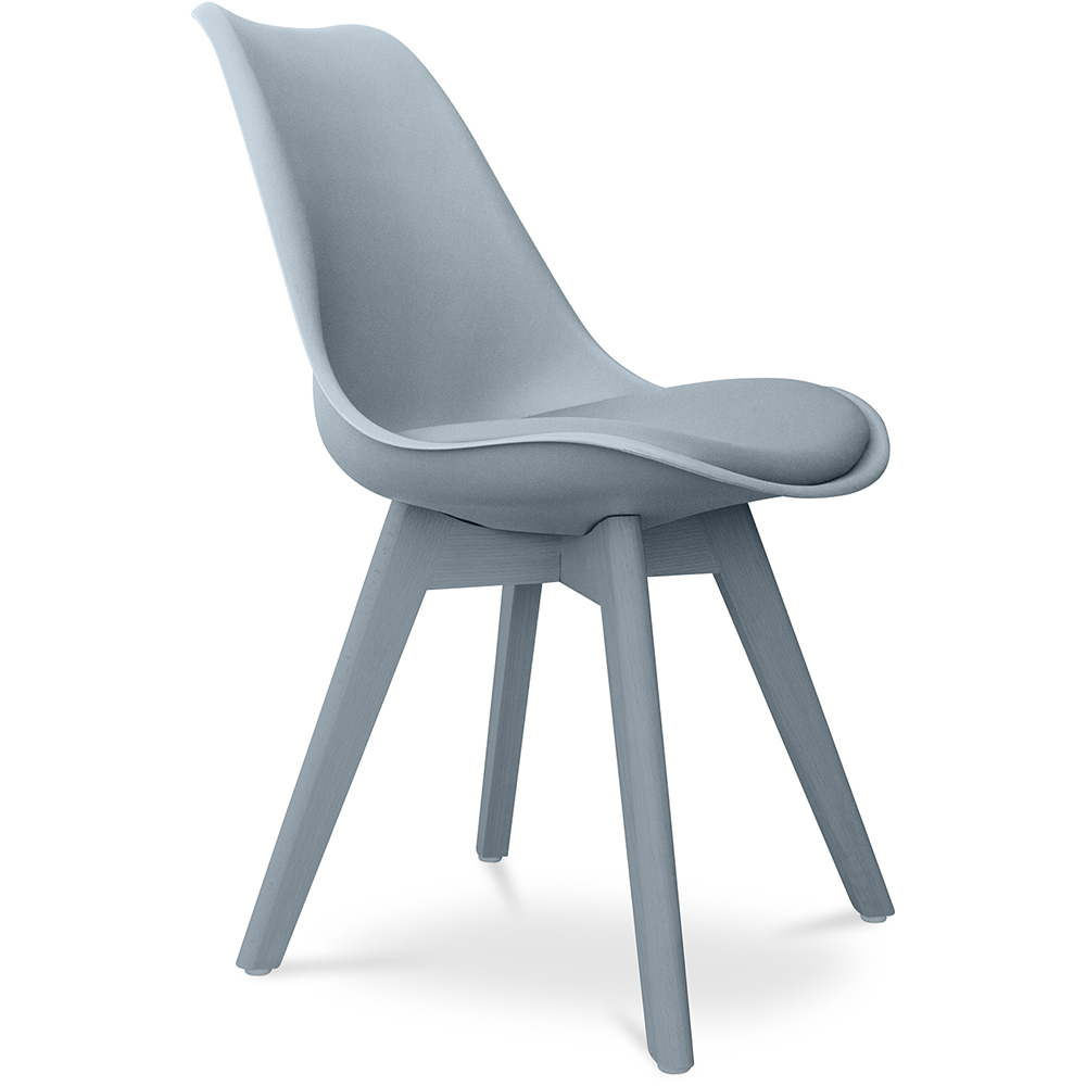  Buy Dining Chair - Scandinavian Style - Denisse Light grey 59277 - in the UK