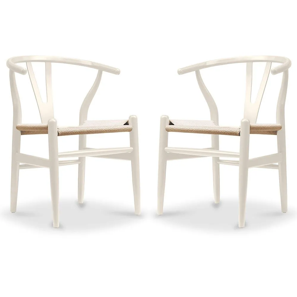 Pack of 2 Wooden Dining Chairs - Scandinavian Style - Wish image 8