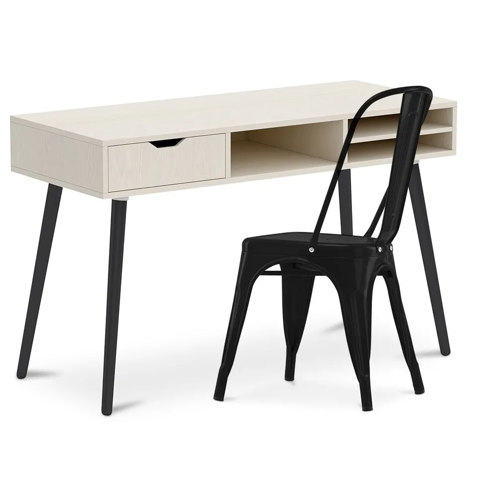 Wooden Desk - Scandinavian Design - Beckett + Dining Chair - Stylix image 8