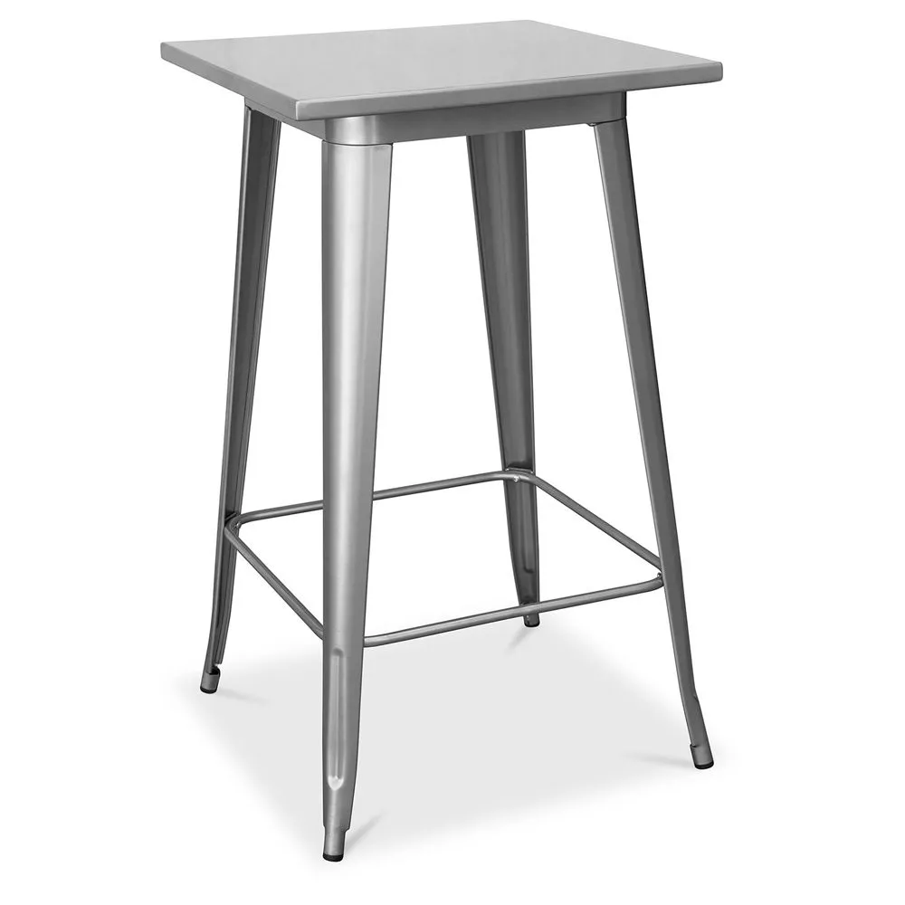 Square Stool Table - Industrial Design - 100 cm - Galla image 8