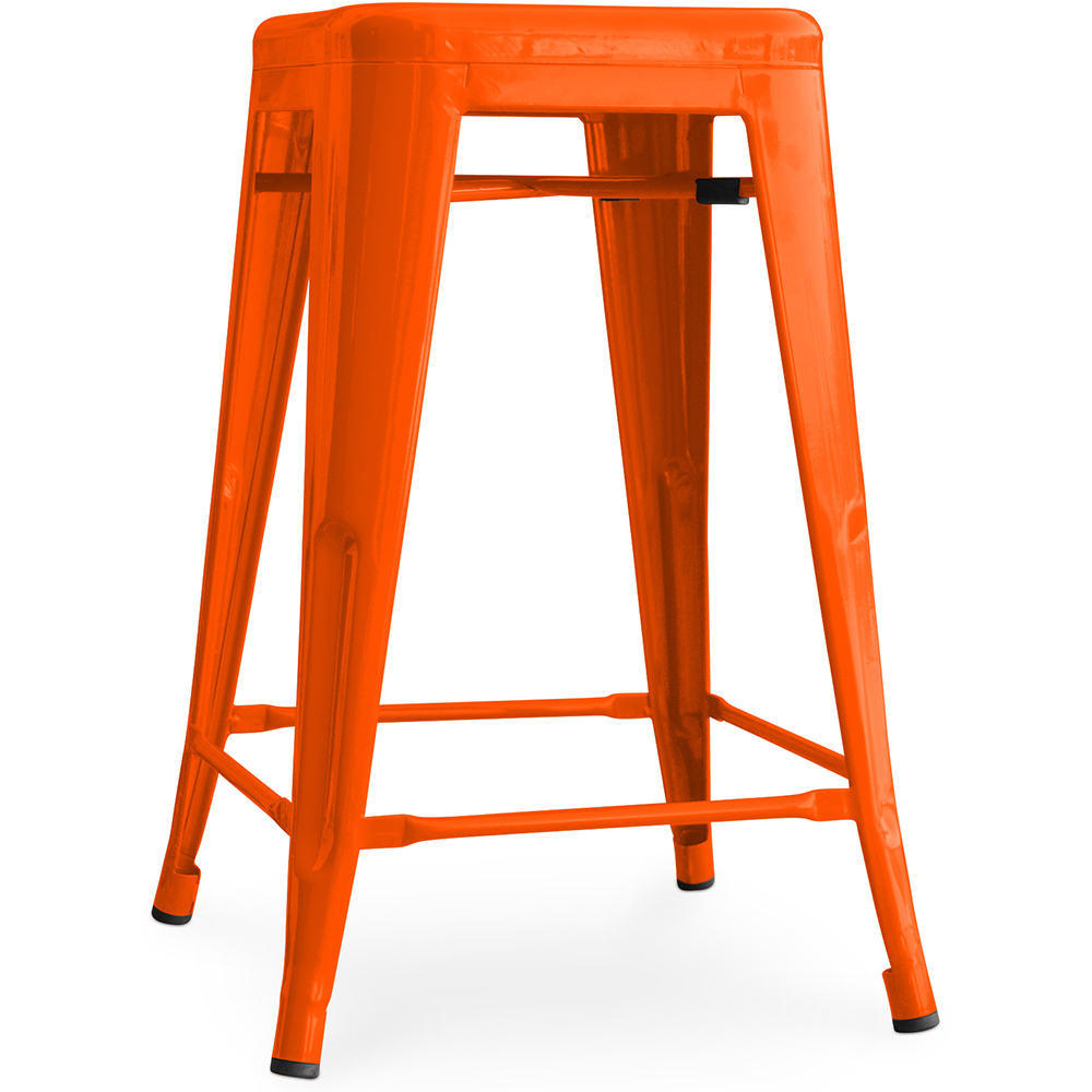  Buy Bar Stool - Industrial Design - 60cm - New Edition - Stylix Orange 60122 - in the UK