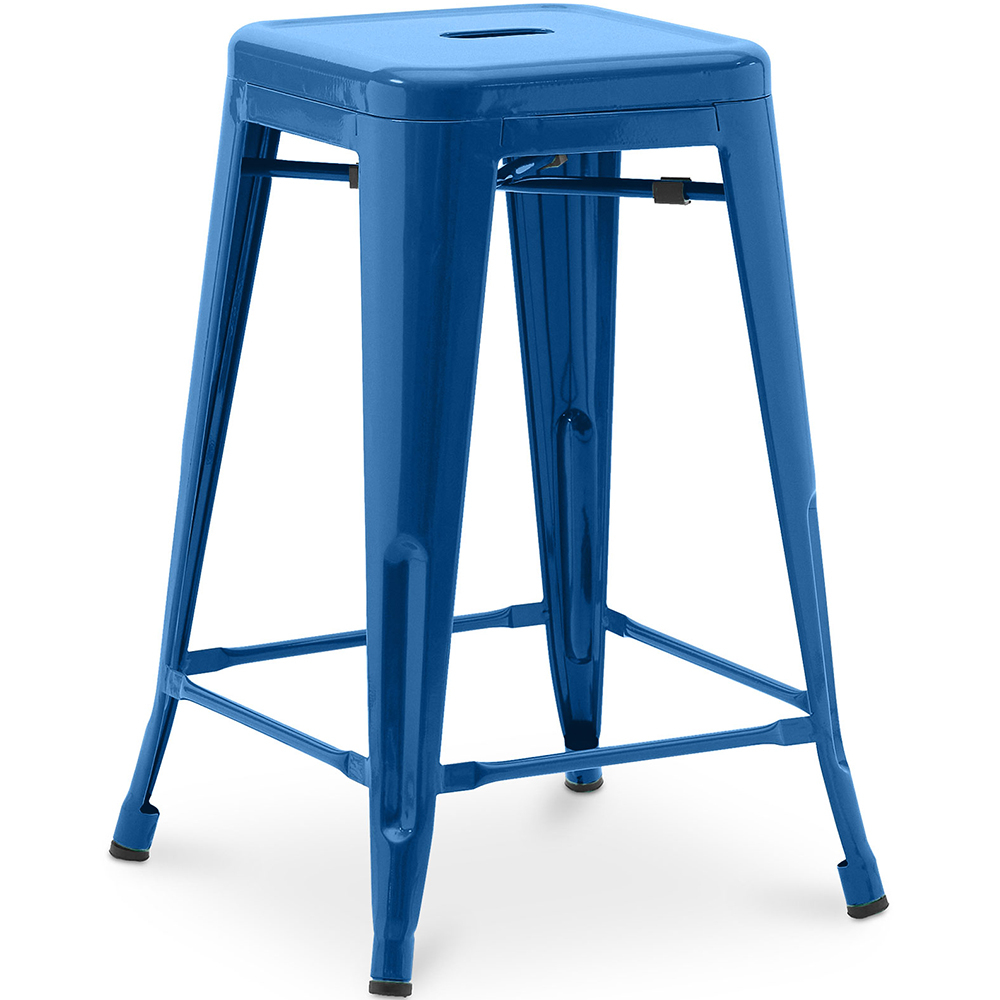  Buy Bar Stool - Industrial Design - 60cm - New Edition - Stylix Dark blue 60122 - in the UK