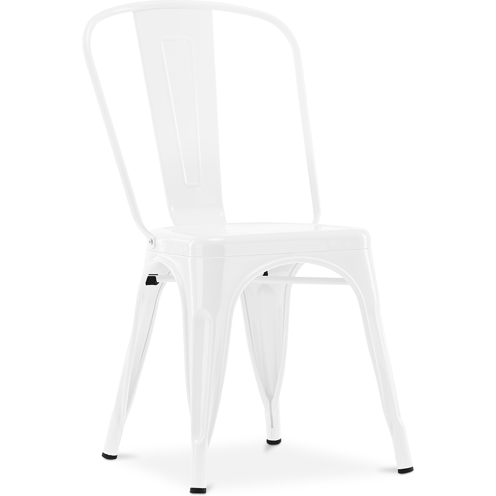  Buy Dining Chair - Industrial Design - Steel - New Edition - Stylix White 60136 - in the UK