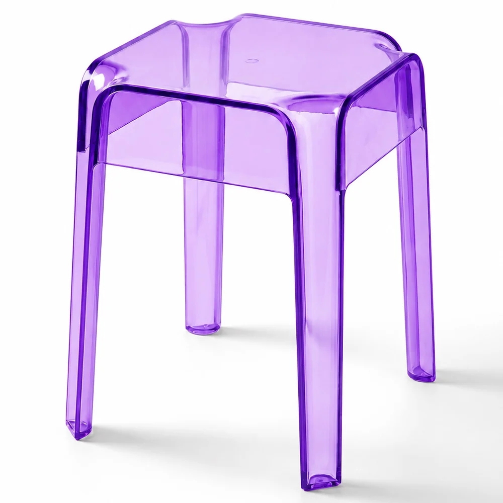 Stool Low Transparent - 47cm - Victoria Queen image 8