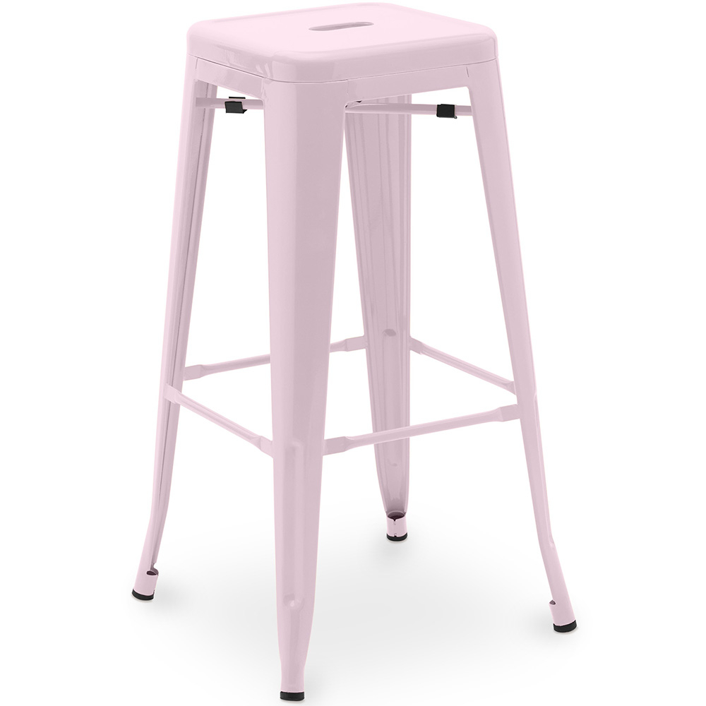  Buy Bar Stool - Industrial Design - 76cm - Stylix Pastel pink 60148 - in the UK