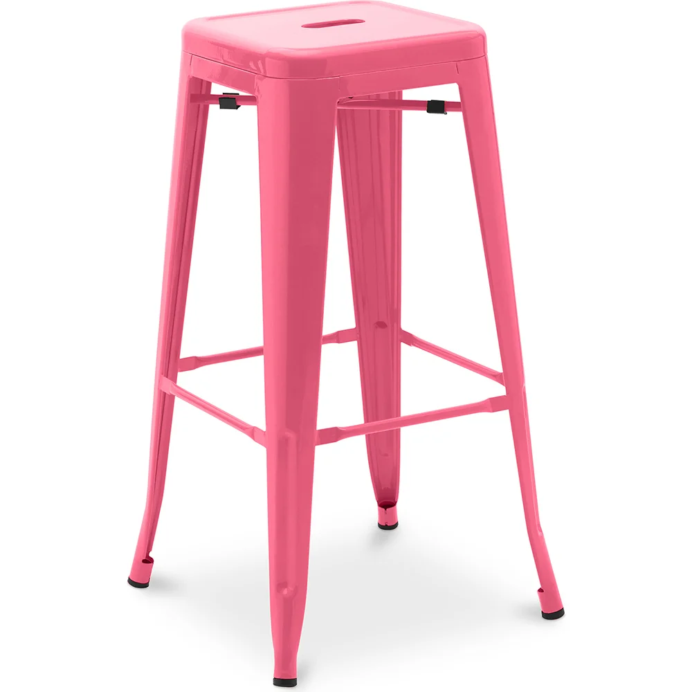 Bar Stool – Industrial Style – Steel – 76 cm – Stylix image 8