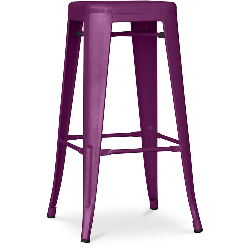  Buy Bar Stool - Industrial Design - 76cm - New Edition- Stylix Purple 60149 - in the UK