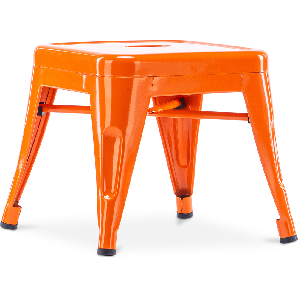  Buy Kid Stool Stylix Industrial Design Metal - New Edition Orange 60151 - in the UK