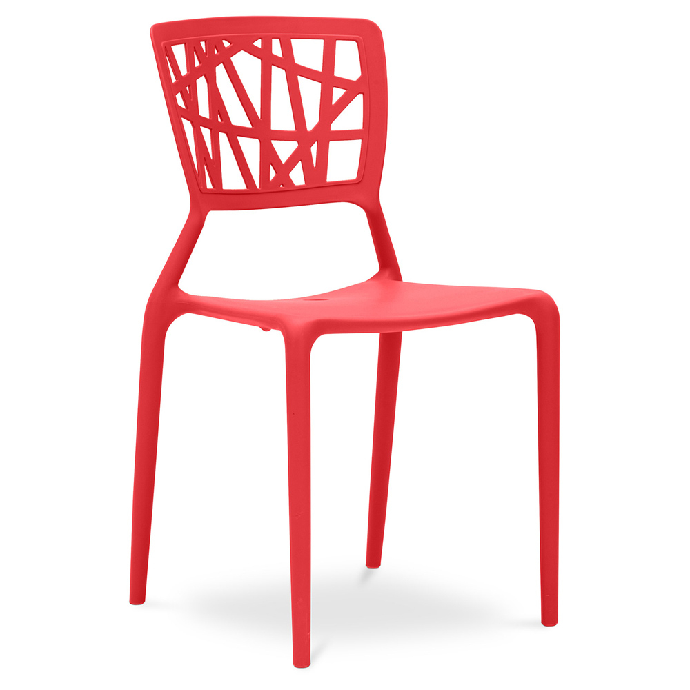  Buy Outdoor Chair - Design Garden Chair - Viena Red 29575 - in the UK