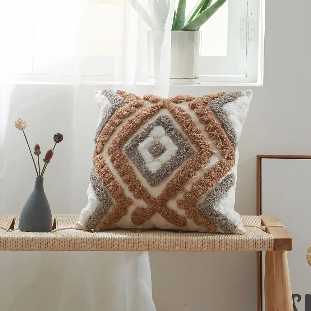 Boho Bali Style Cushion - Cover and Filling Included - Hanaki image 8