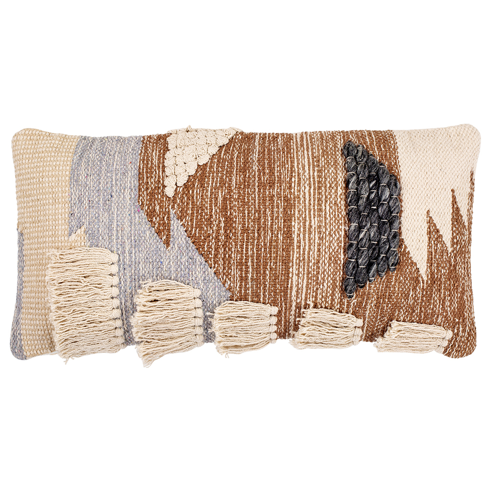  Buy Boho Bali Style Cushion - Cover and Filling Included - Zerwa Multicolour 60207 - in the UK
