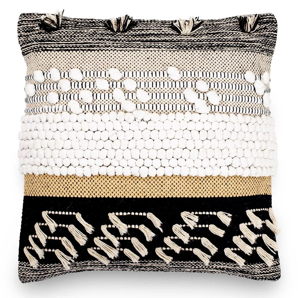 Boho Bali Style Cushion - Cover and Filling Included - Clarissa image 8