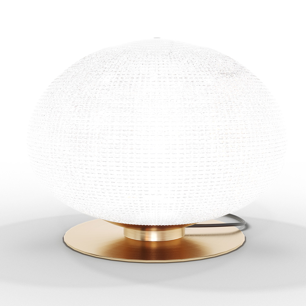  Buy Table Lamp - Designer Living Room Lamp - Crystal Ball - Bale Gold 60238 - in the UK