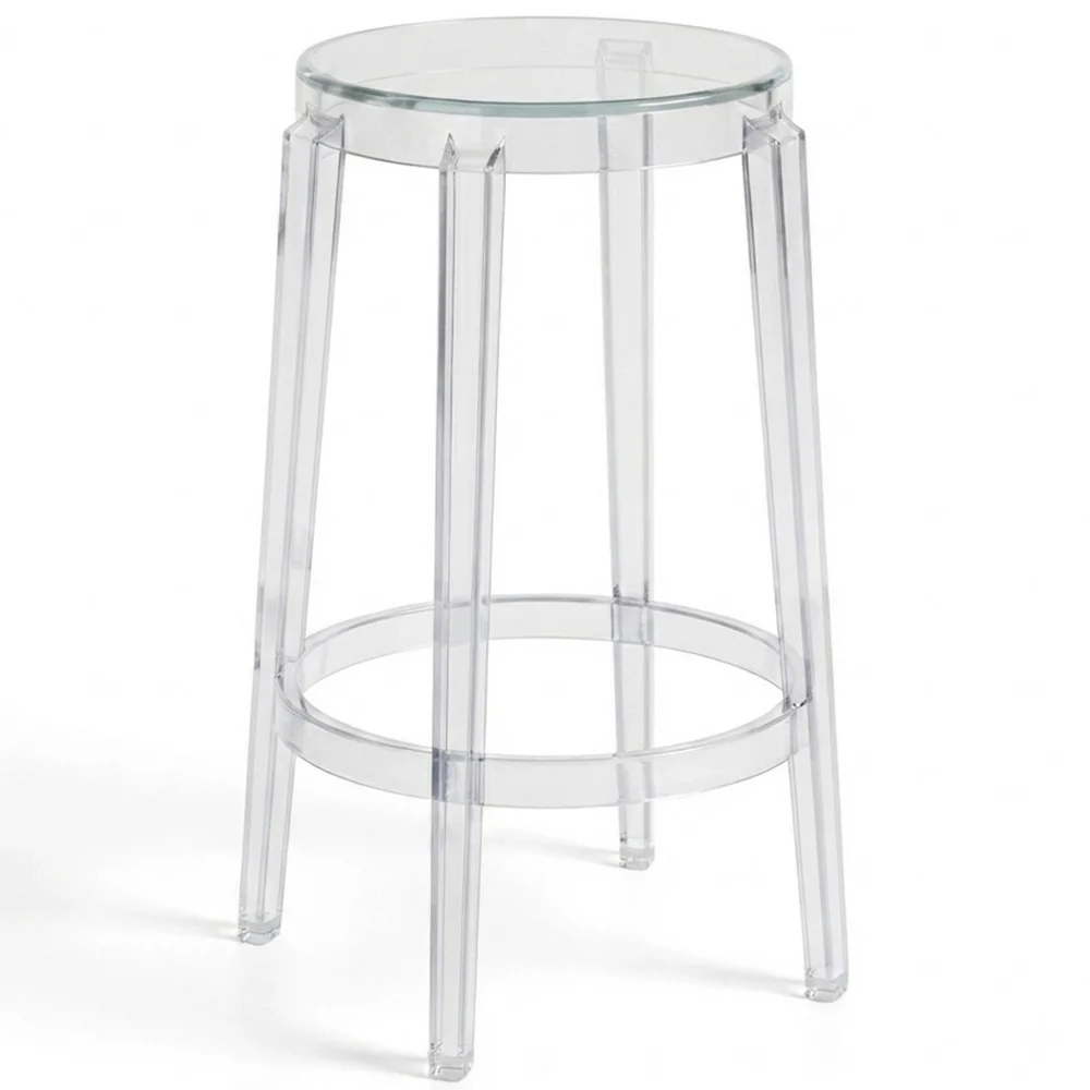 Transparent Design Stool - 65cm - Arthur image 8