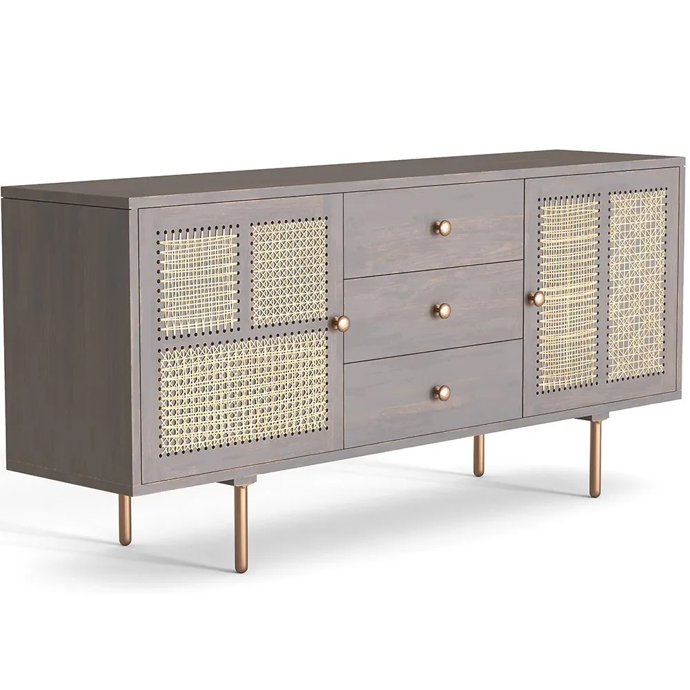 Wooden Sideboard - Vintage Design - Dena image 8