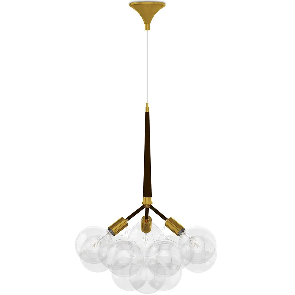 Lámpara de Techo Bolas de Cristal  - Lámpara Colgante de Diseño - Glaub image 8