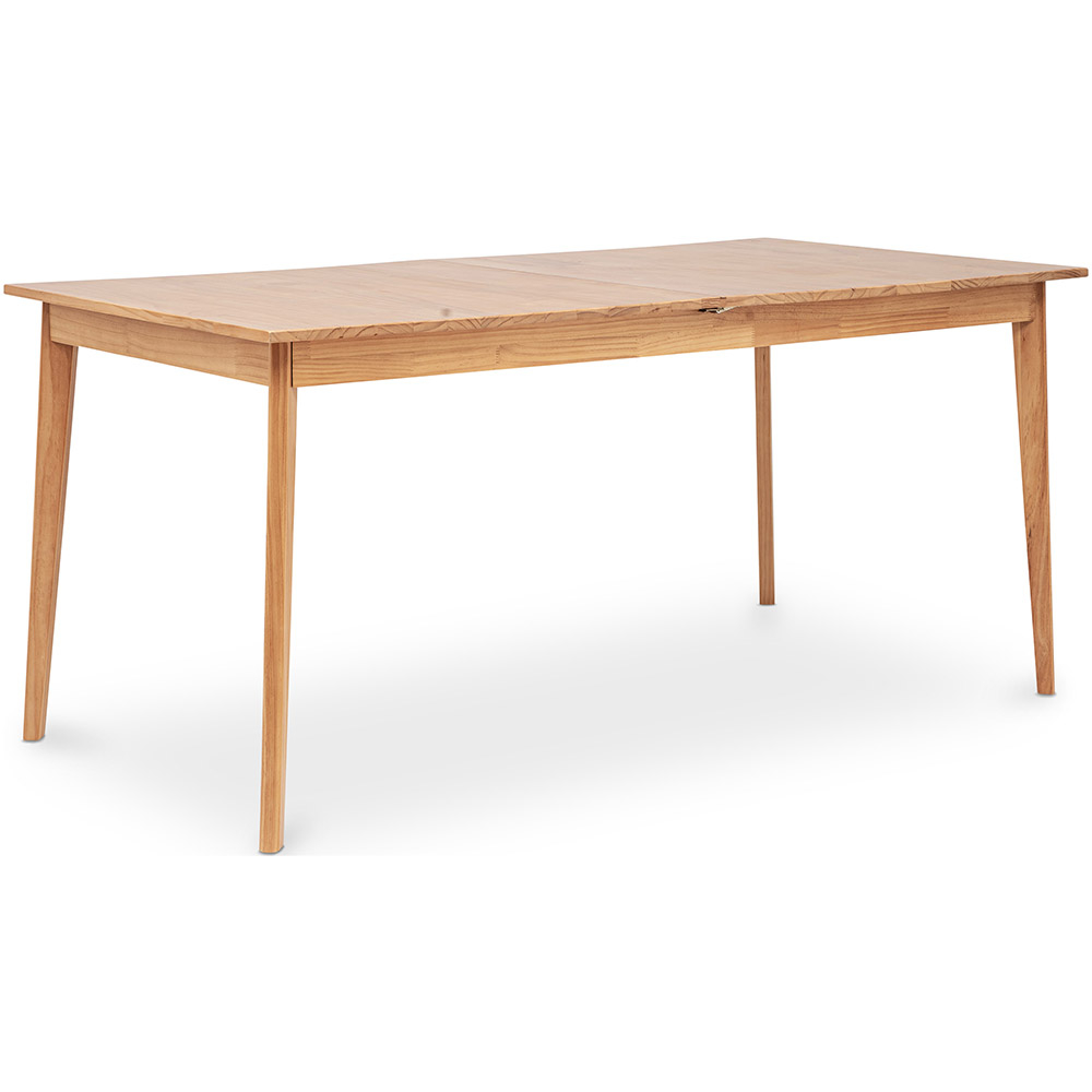  Buy Rectangular Extendable Dining Table - Wood - Blow Natural wood 60413 - in the UK