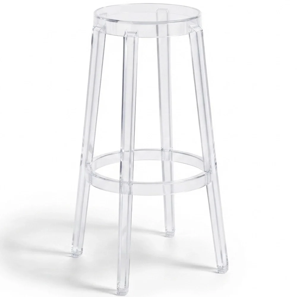 Transparent Design Stool - 75cm - Arthur image 8