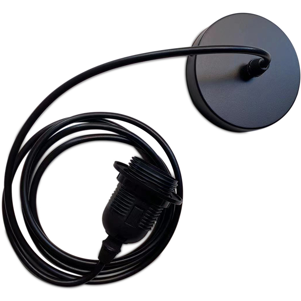  Buy Pendant Lamp Cable - 2 Meters - Sil Black 60321 - in the UK