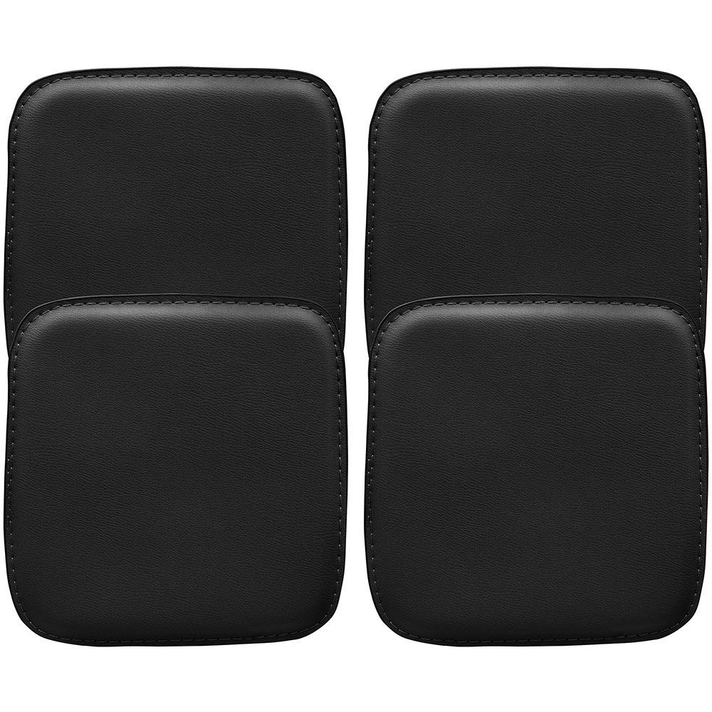  Buy Pack of 4 Magnetic Cushions for Stool - Faux Leather - Stylix Black 60463 - in the UK