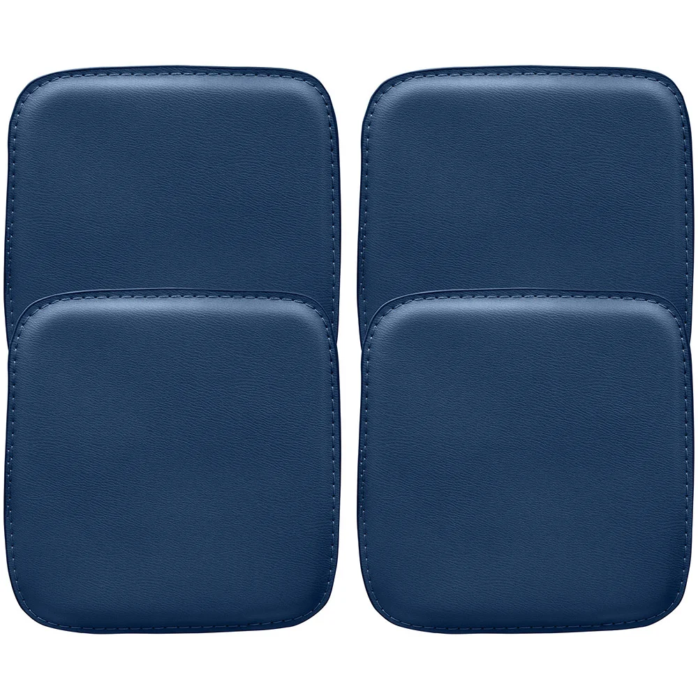 Pack of 4 Magnetic Cushions for Square Seat Chair – Faux Leather – Stylix image 8