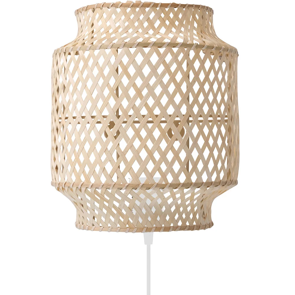 Wall Lamp - Boho Bali Bamboo Design - Hya image 8