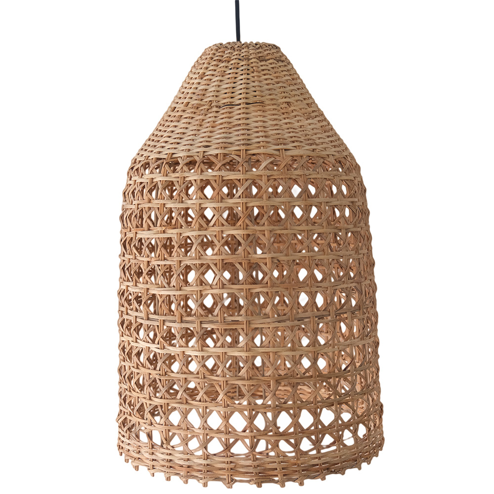 Rattan Ceiling Lamp - Boho Bali Design Pendant Lamp - Fai image 8