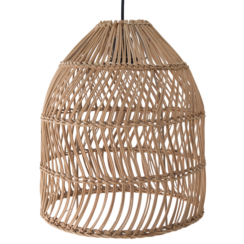  Buy Rattan Pendant Lamp, Boho Bali Style - Dina Natural 60492 - in the UK