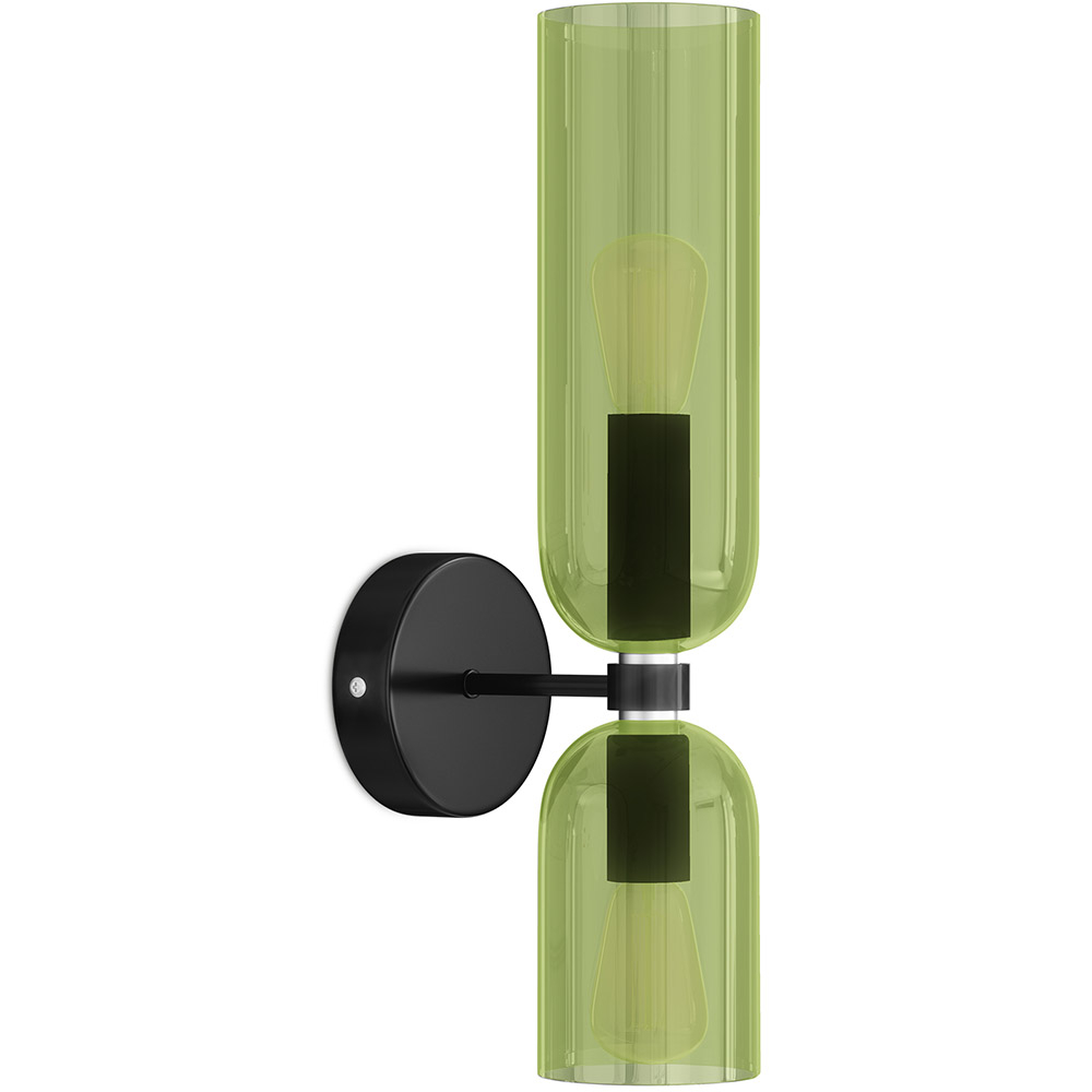  Buy Lamp Wall Light - Crystal and Metal - Kren Green 60523 - in the UK