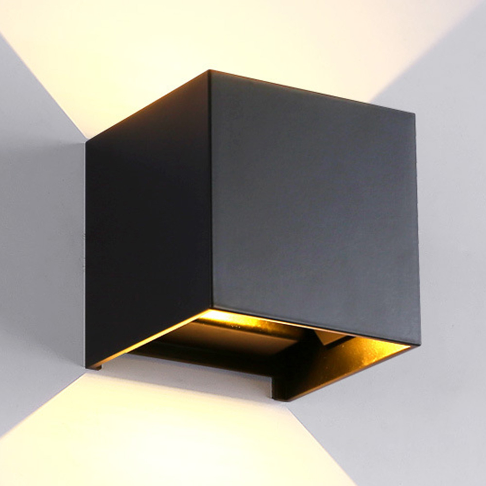  Buy Wall Lamp - LED Cube - Lubo Black 60529 - in the UK