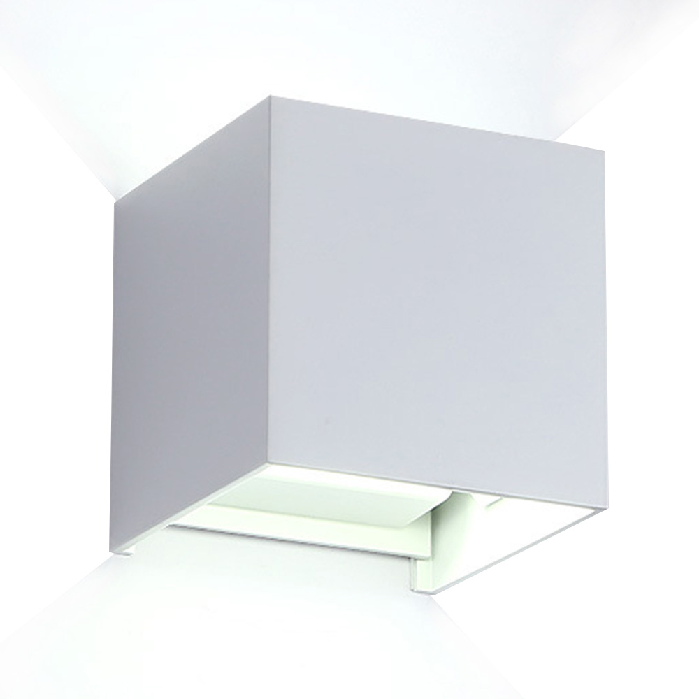  Buy Wall Lamp - LED Cube - Lubo White 60529 - in the UK