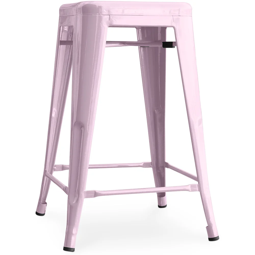 Bar Stool - Industrial Design - 60cm - New Edition - Stylix image 8