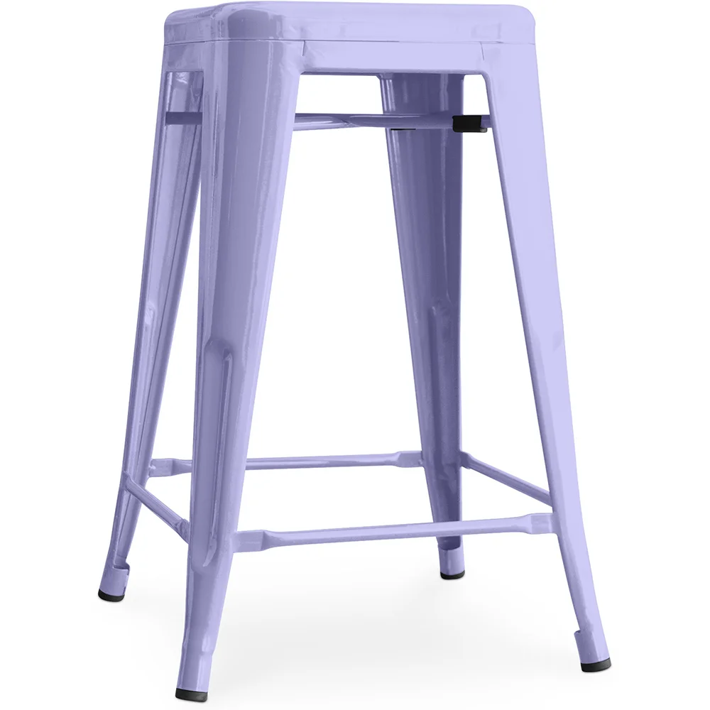 Bar Stool - Industrial Design - 60cm - New Edition - Stylix image 8