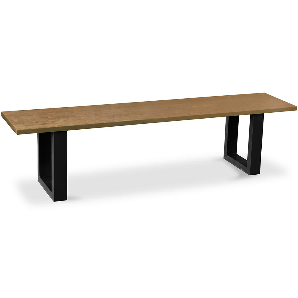  Buy  Industrial Design Bench - Wood and Metal - Bliss Natural wood 58438 - in the UK