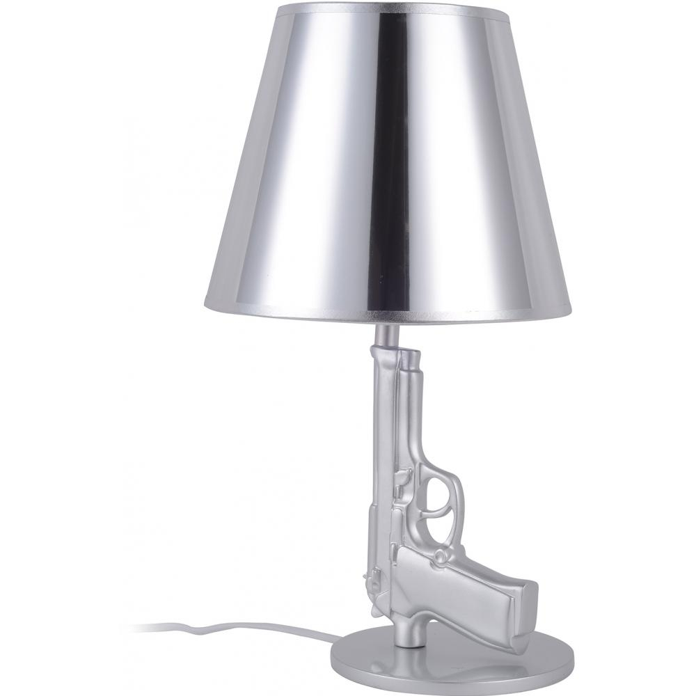 Buy Table Lamp - Gun Design Living Room Lamp - Beretta Silver 22731 - in the UK
