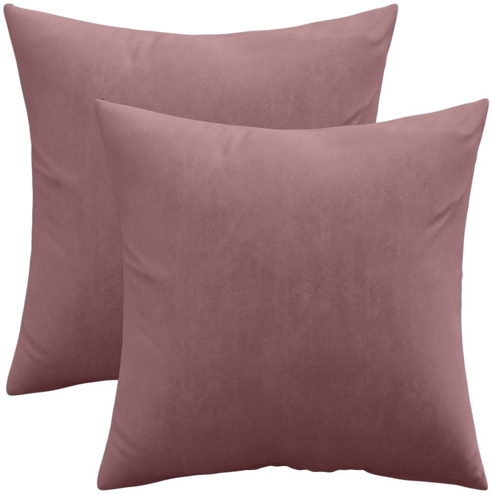Pack of 2 velvet cushions - cover and filling - Mesmal image 8