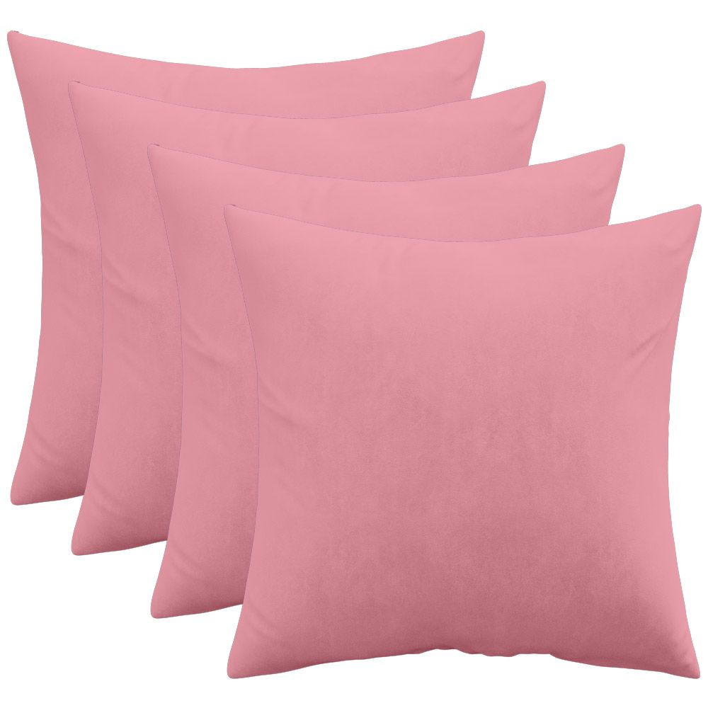 Pack of 4 velvet cushions - cover and filling - Mesmal image 8