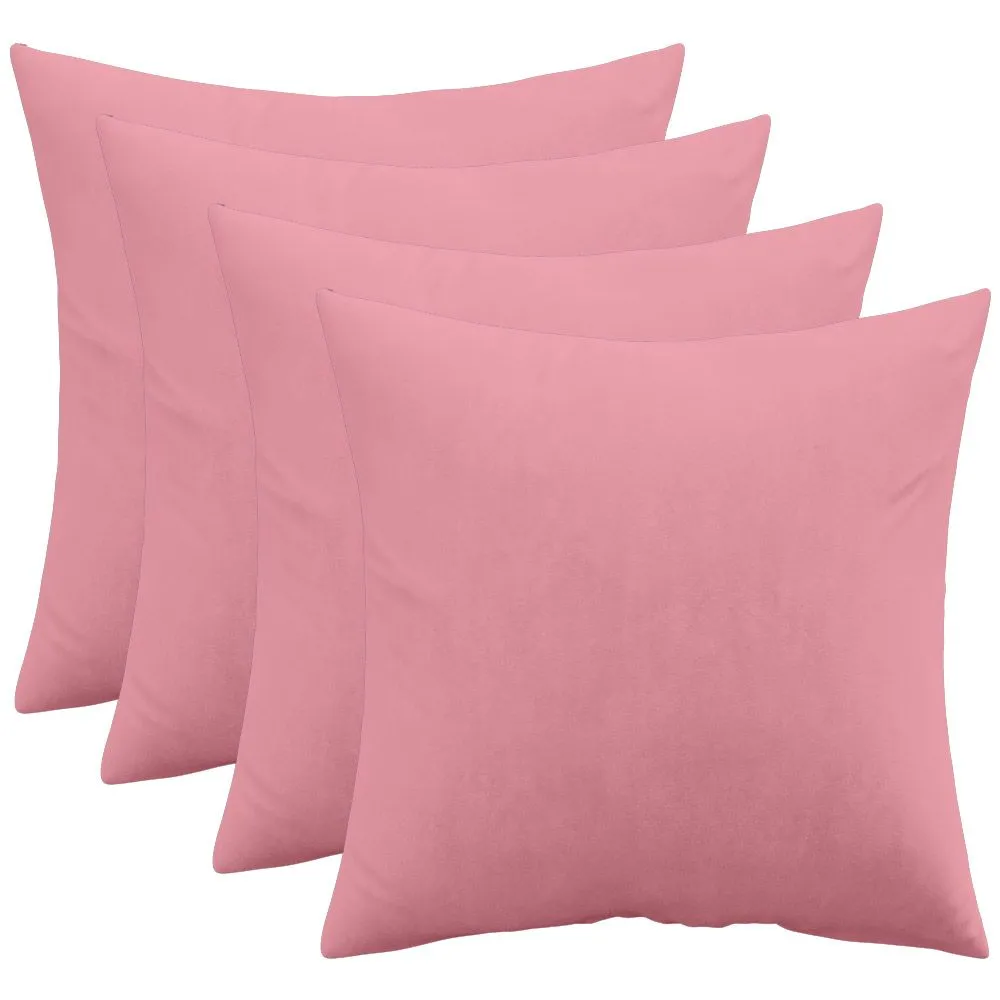 Pack of 4 velvet cushions - cover and filling - Mesmal image 8