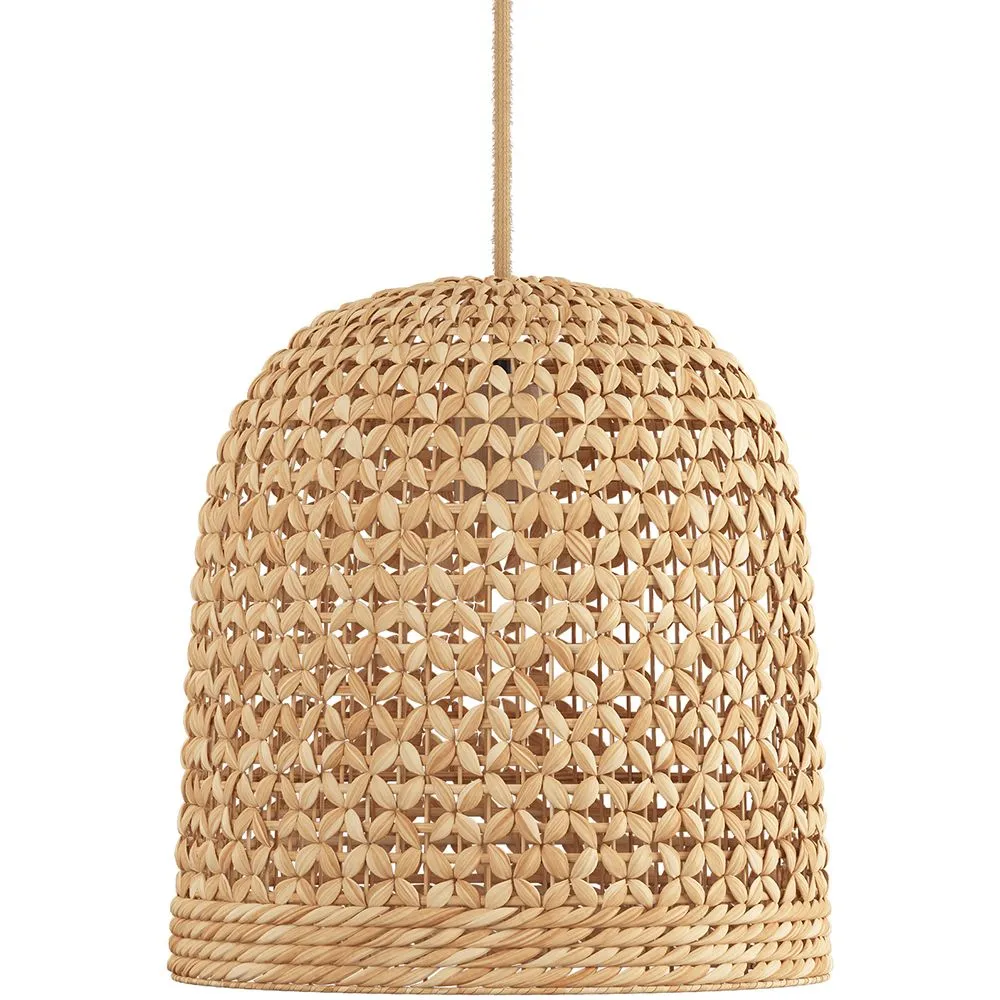 Rattan Ceiling Lamp - Boho Bali Design Pendant Lamp - 30cm- Rava image 8